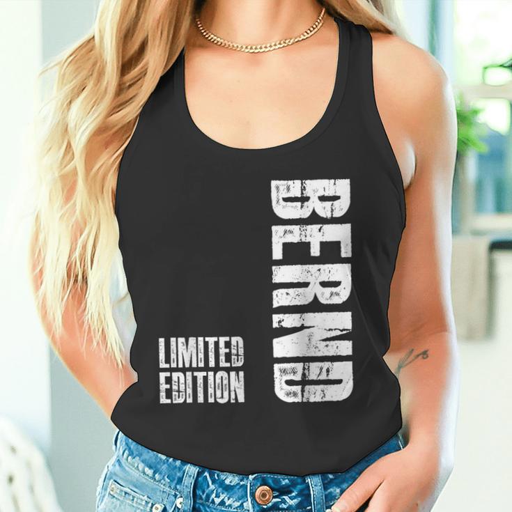 First Name Limited Edition Birthday For Bernd Tank Top