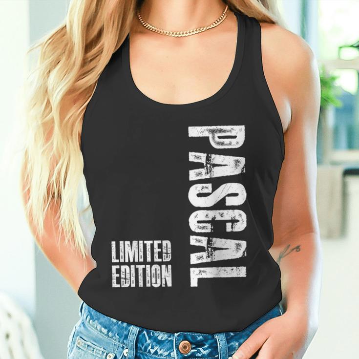 First Name Limited Edition Birthday For Pascal Tank Top