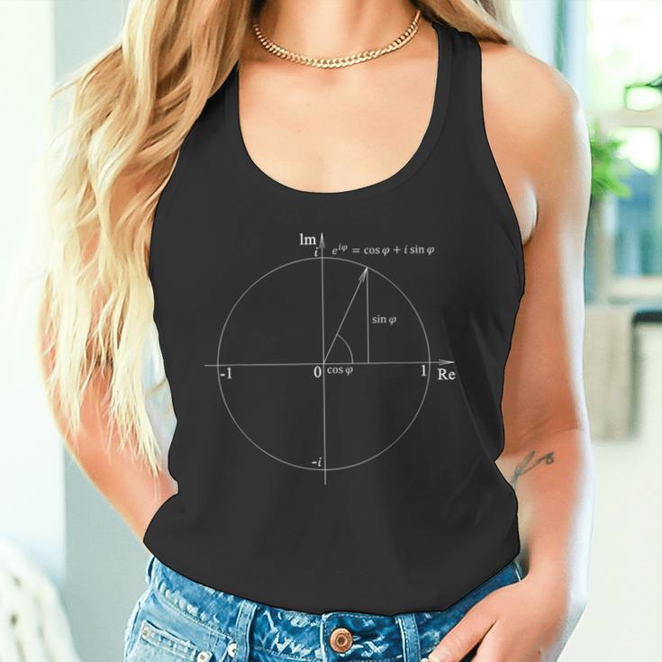 Fórmula De Euler Identidad De Euler Maestro De Matemáticas Geek Camiseta sin mangas