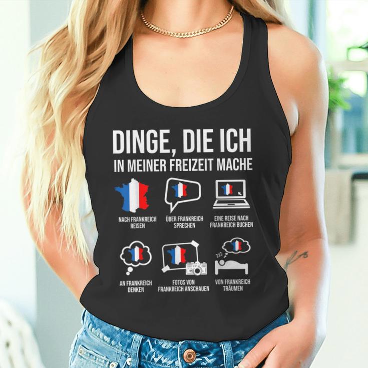 France Dinge In Meiner Freizeit Heimat Tank Top