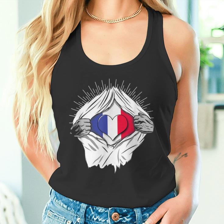 French Flag Home France Tank Top