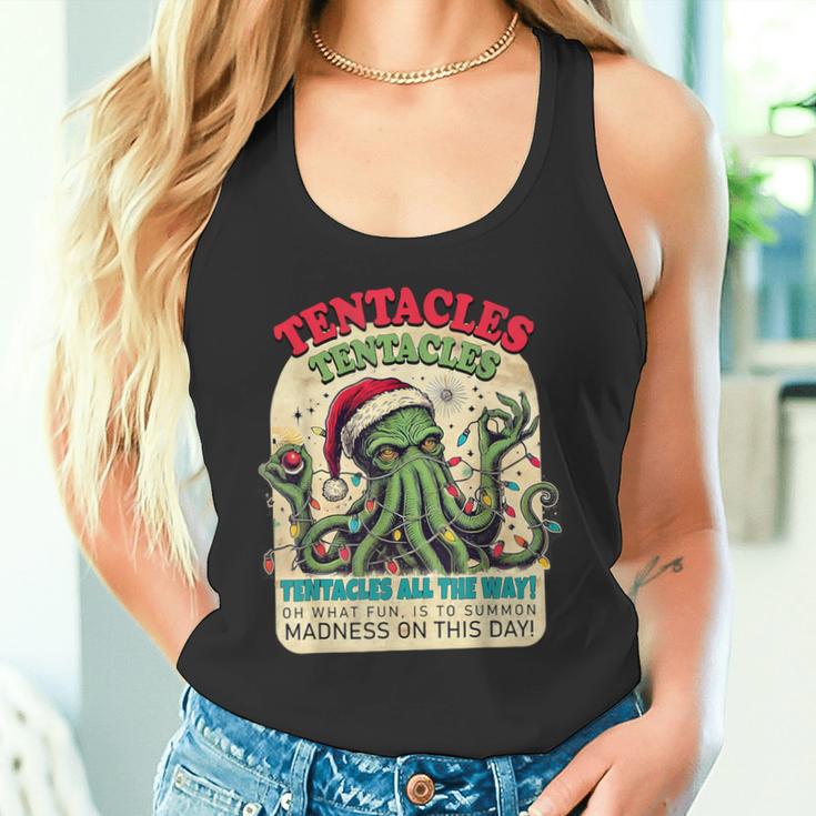 Cthulhu Christmas Tentacle Eldritch Holiday Tank Top