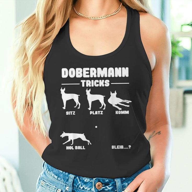 Dog Holder Doberman Dog Tricks S Tank Top