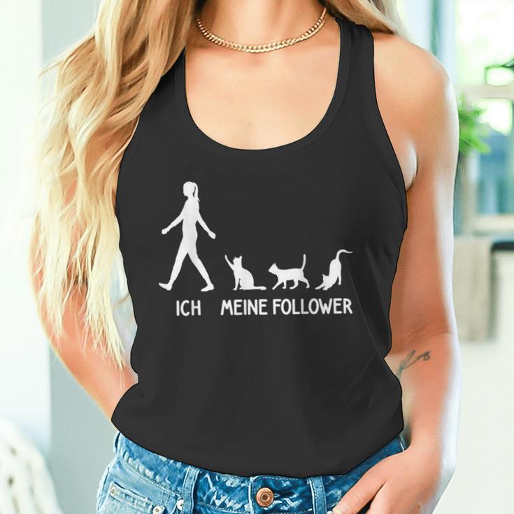 Ich Meine Follower Cats Saying Kitten Idea Cat Tank Top