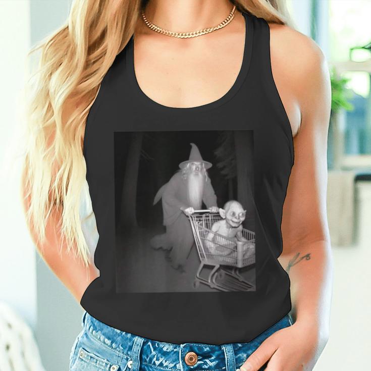 L OR Gan Dolf Wizard Shopping Trolley Smag Cool Tank Top