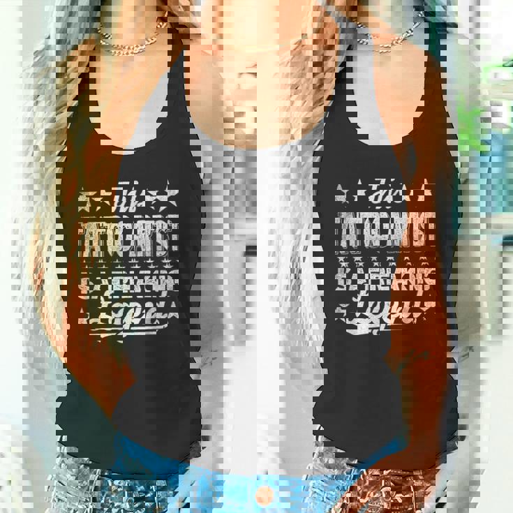 Profession Quote Tattoo Artist Camiseta sin mangas