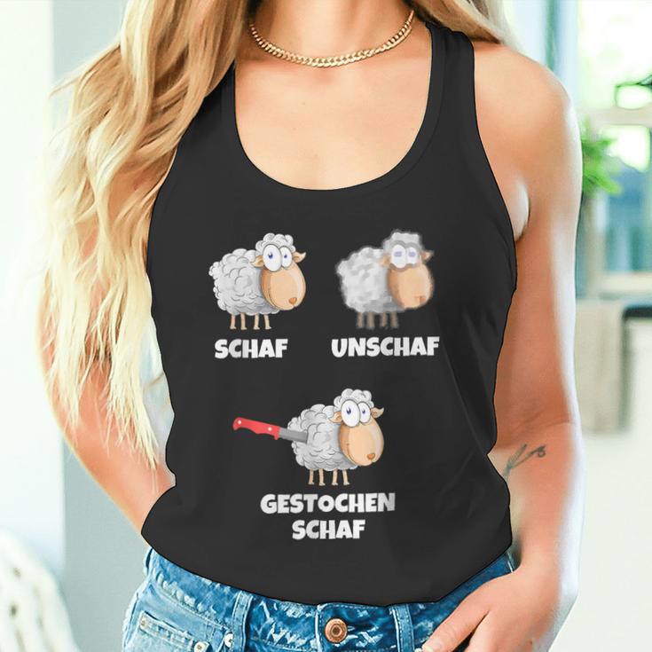 Saying Photographers Sheep Unschaf Struck Sheep Tank Top