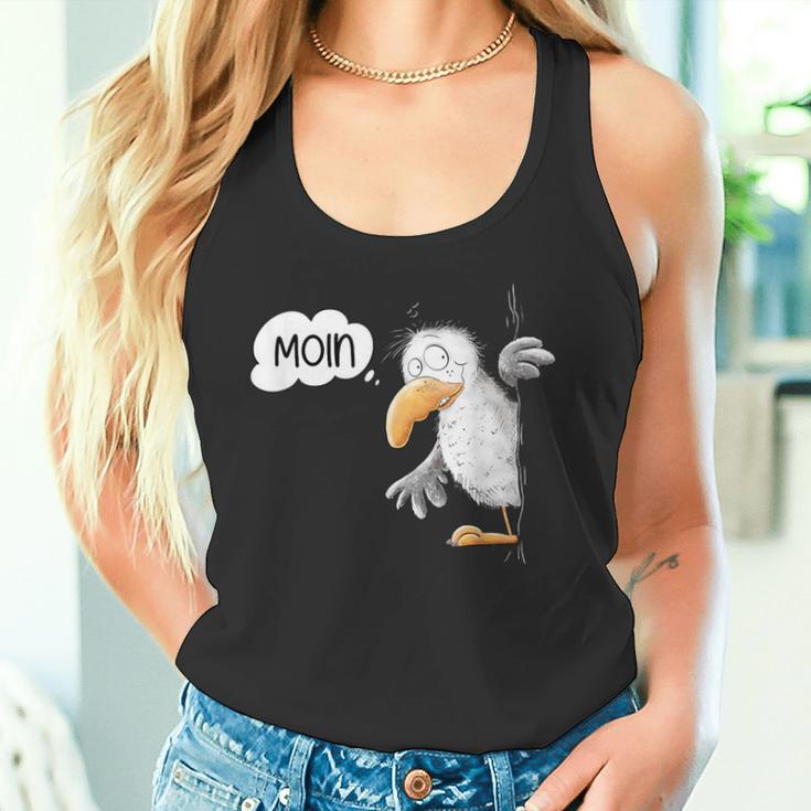 Seagull Cartoon I Sea Bird Animal Motif Moin North Sea Tank Top