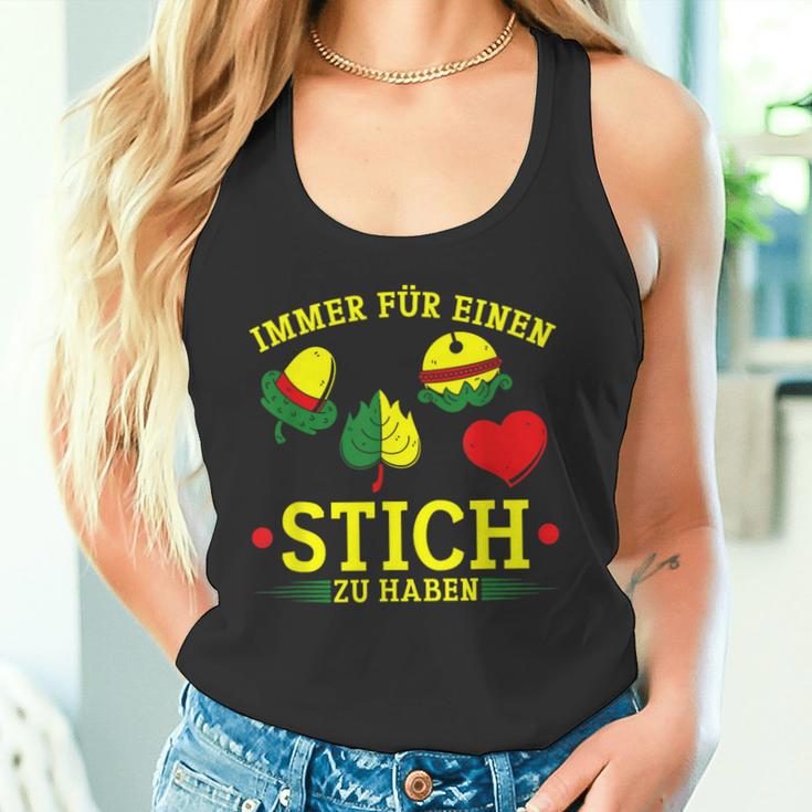 Sheep Head Slogan Card Game Shot Cotton Tank Top