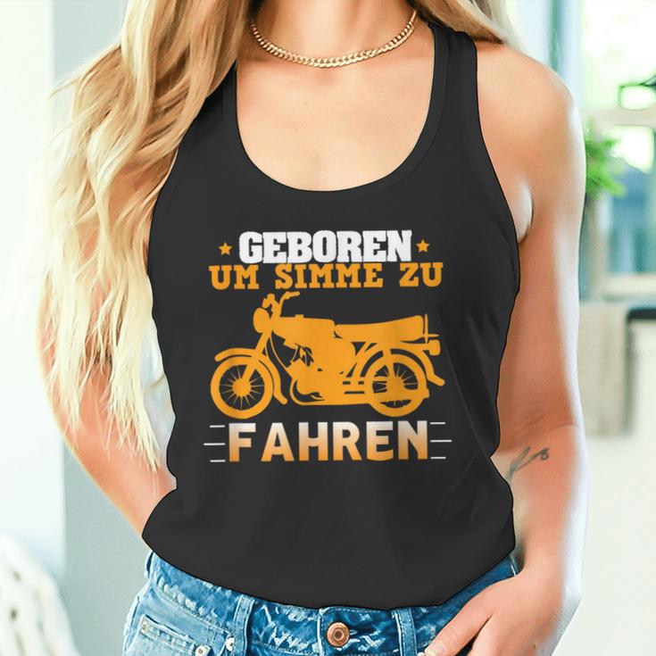 'Geboren Um S-51 Zu Fahren' Simson S51 Oldtimer Tank Top