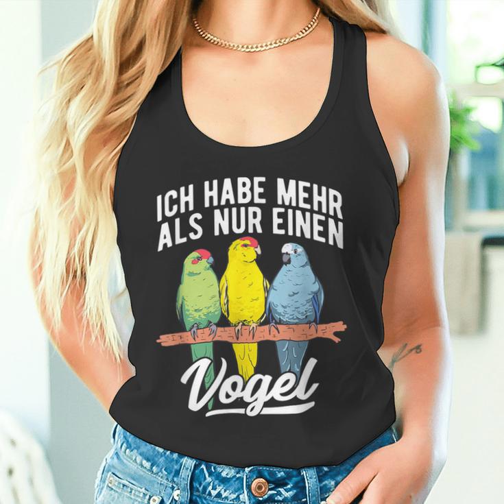 With Goat Parakeet Ich Habe Mehr Als Nur Einogel Parakeet Motif Tank Top