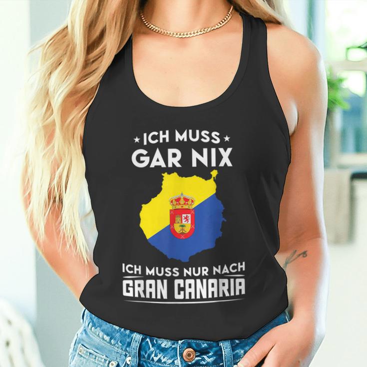 Gran Canaria Flag Travel Tank Top