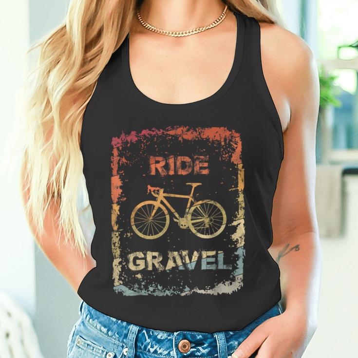 Gravel Bike Rennrad Ride Gravel Cyclocrossintage Retro Tank Top