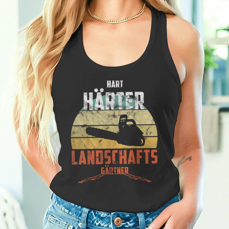 Hard Hardener Landscaper Chainsawintage Tank Top