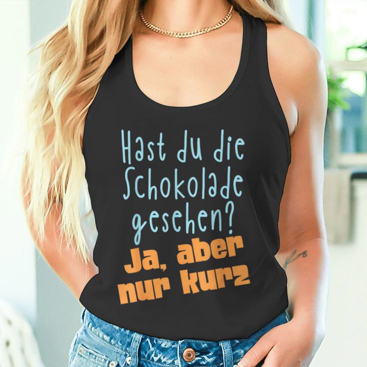 Hast Du Die Schokolade Gesehen Candy S Tank Top