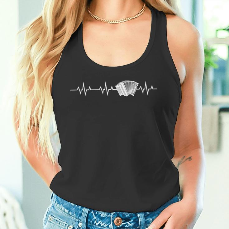 Heartbeat Heartbeat Styrian Harmonica Squeeze Tank Top