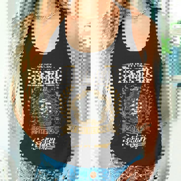 Het Is Een Hammers Ding Je Zou Het Niet Begrijpen Hammers Naam Tank Top