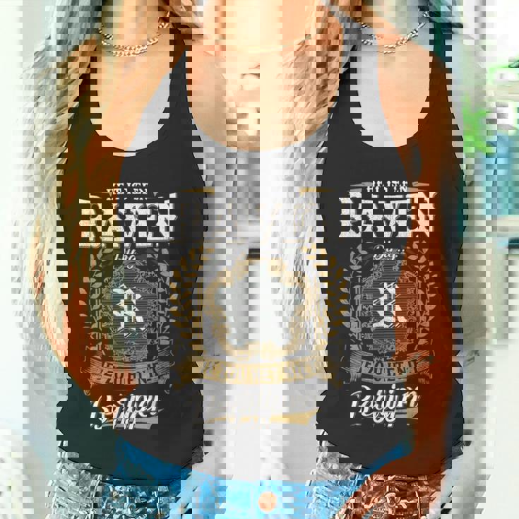 Het Is Een Raven Ding Je Zou Het Niet Begrijpen Raven Naam Tank Top