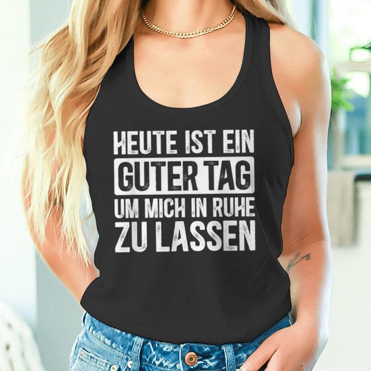 Heute Ist Ein Guter Tag Sayings Tank Top