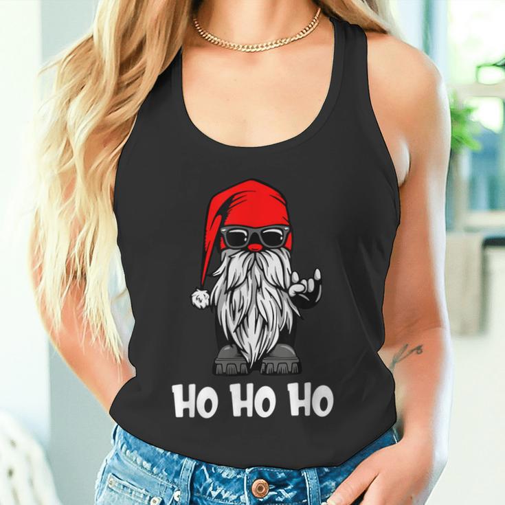 Ho Ho Ho Xmas Christmas Cool Santa Costume Tank Top