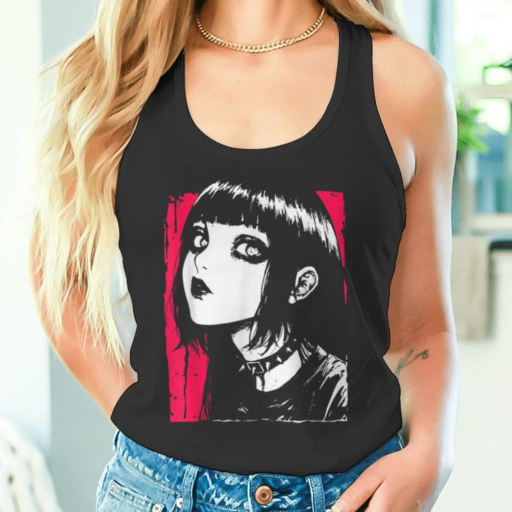 Horror Anime Manga Japan Japanese Creepy Kawaii Goth Punk Tank Top