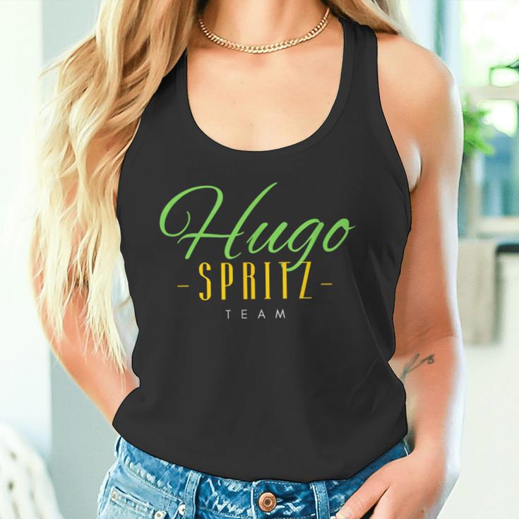 Hugo Spritz Team Elderberry Summer Sparkling Prosecco Cocktail Tank Top