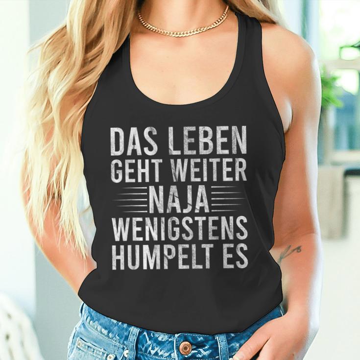 Humpeln Crücken Saying Meniscus Riss Cross Ligament Riss Tank Top