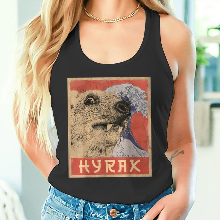 Hyrax Japaneseintage Style Hyrax Meme Tank Top