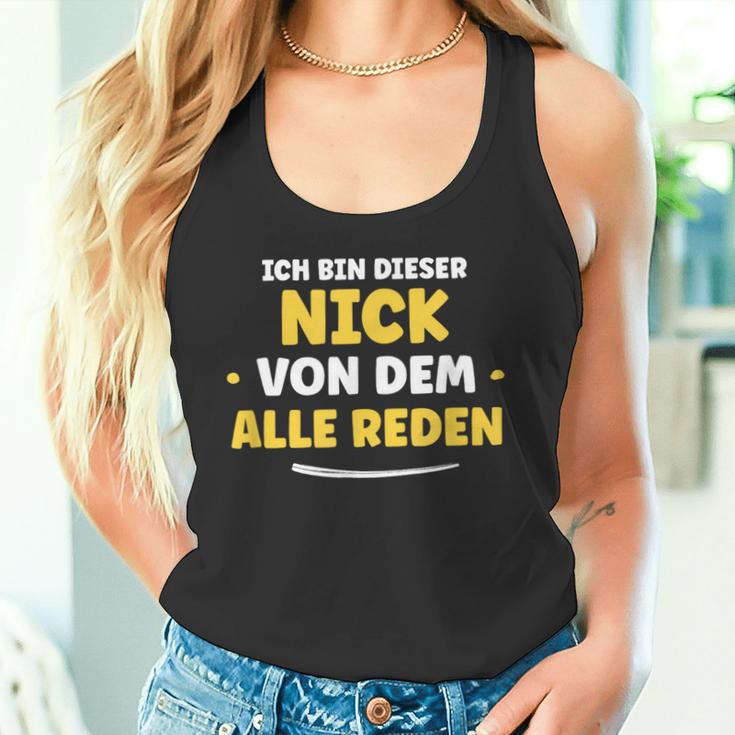 Ich Bin Dieser Nick Ich Bin Dieser Tank Top