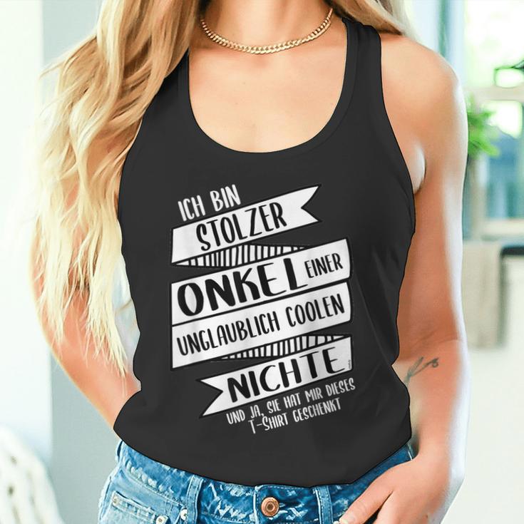 Ich Bin Stolzer Onkel Einer Coole Niche Tank Top