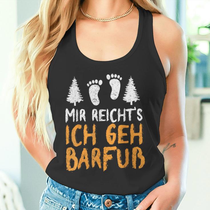 Ich Geh Barefoot Nature Earthing Barefoot Barefoot Tank Top