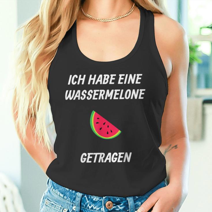 Ich Habe Eine Wassermelon Getrie Ich Habe Eine Tank Top