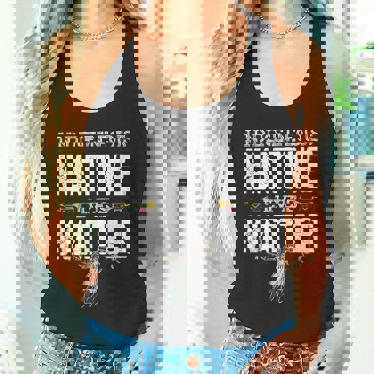 Indigenous Native Lives Matter Native American Day Indian Sin Mangas Camiseta sin mangas