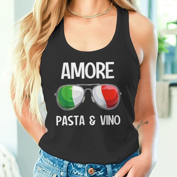 Italia Dialect Italian Amore Pasta &Ino S Tank Top