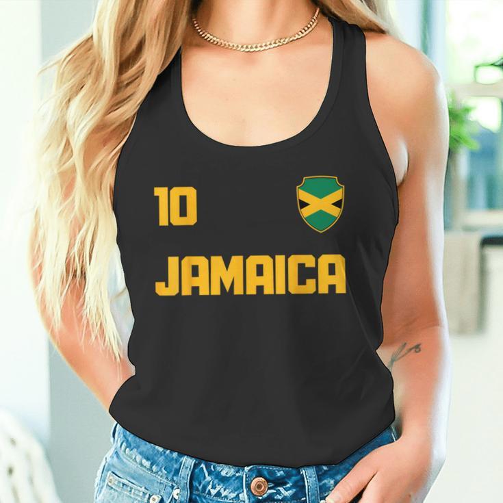 Jamaica Flag Reggae Music Fan Jersey Tank Top