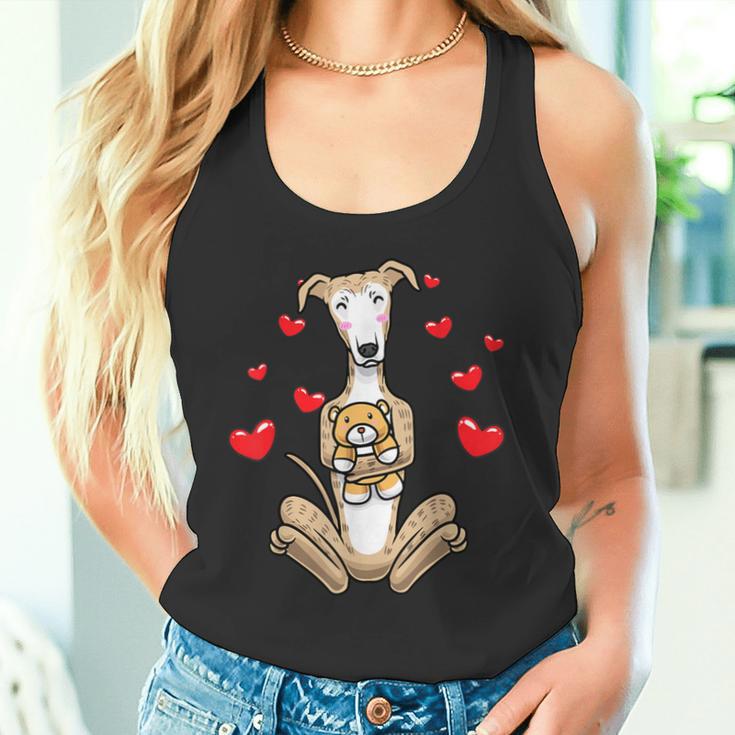 Kawaii Galgo Español Dog Cuddly Toy Spanish Greyhound Tank Top