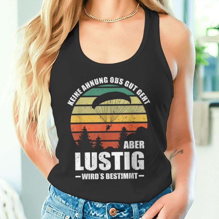 Keine Ahnung Obs Gut Geht Wirds Besticht German Langu S Tank Top