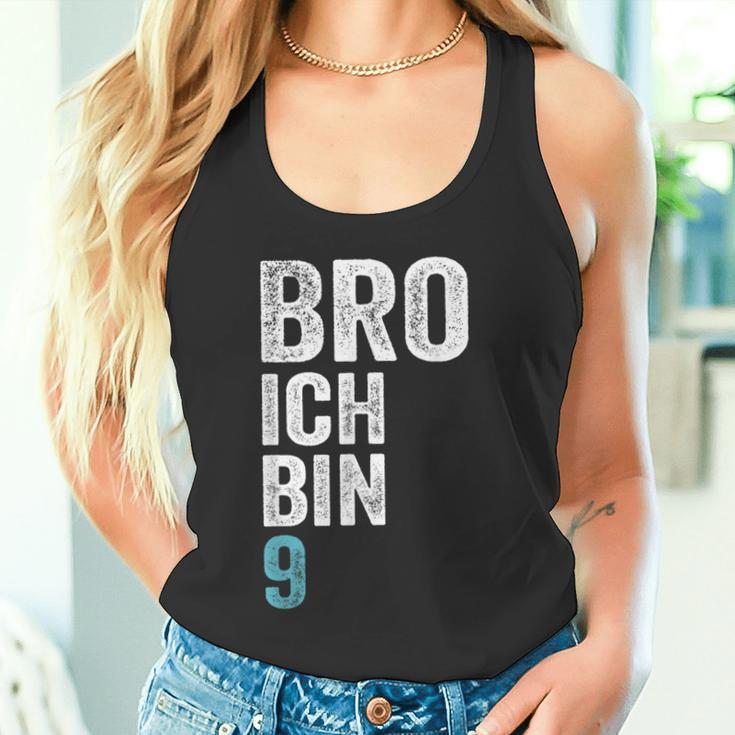 Kinder Bro Ich Bin 9 Jahre Alt Birthday 9Th Birthday Tank Top