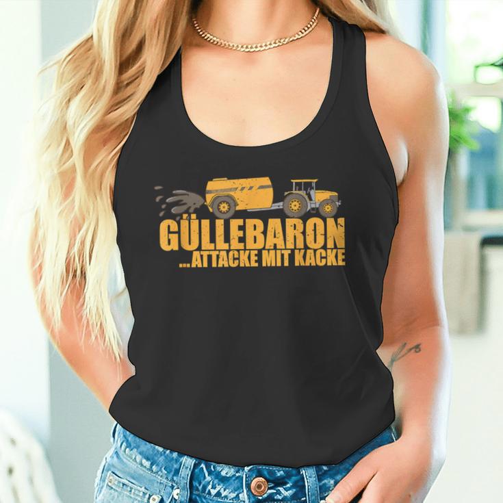 Landillage Güllebaron Attack With Poo Farmer Tank Top