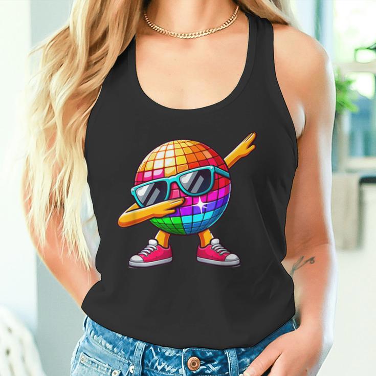 Led 70S Disco Ball Dabbing Sunglasses Nightclub Dance Party Tank Top