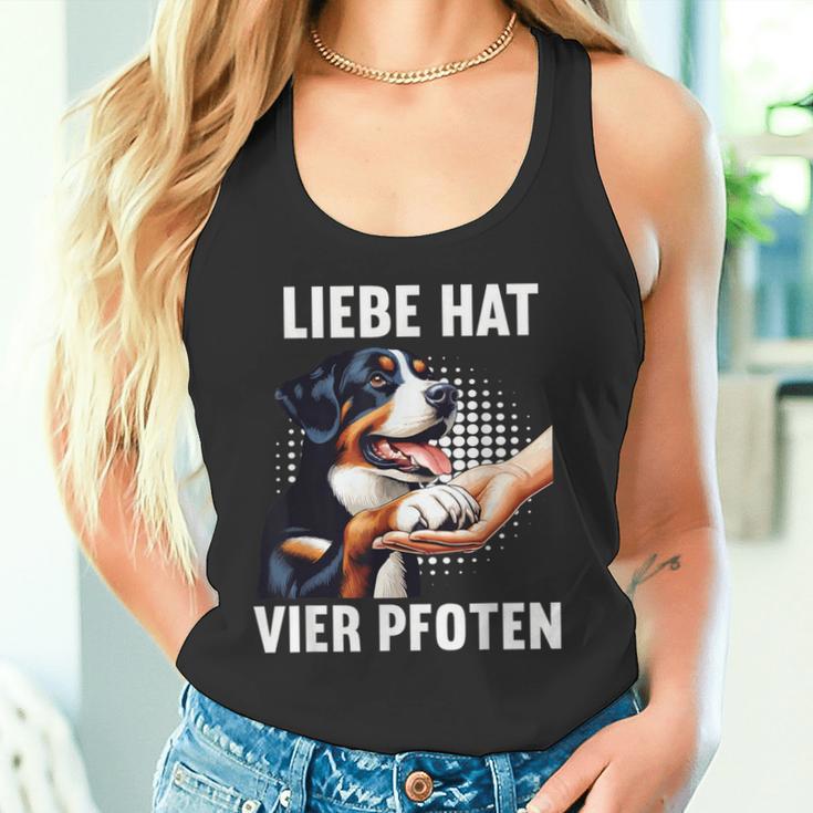 Liebe Hatier Pfoten Appenzeller Mountain Dog Tank Top