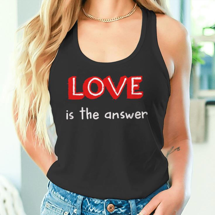 Love Is The Answer Tank Top