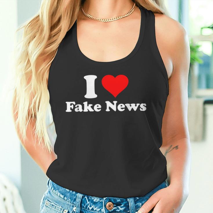 I Love Fake News Tank Top