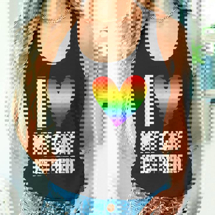 i Love My Gay Best Friend Tank Top