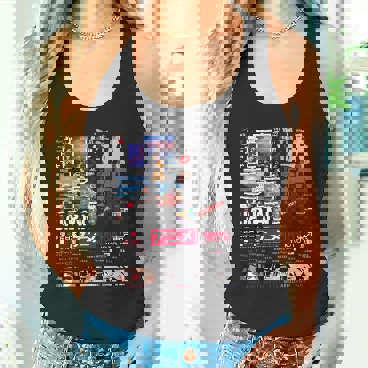 I Love Japan Culture Enjoy Cool Japan Illustration Fashion Camiseta sin mangas