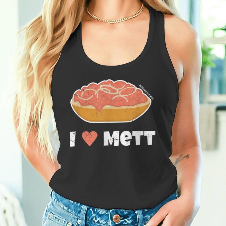 I Love Mett Original Mettrechner Item And More Tank Top