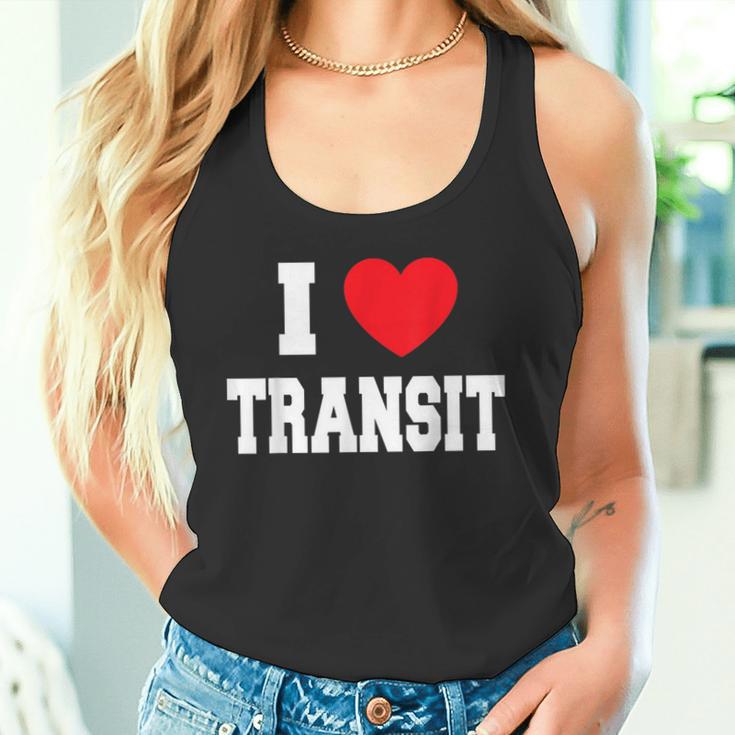 I Love Transit Tank Top