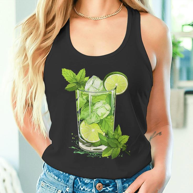 Lustige Kubanische Nacht Mit Diesem Coolen Mojito-Cocktail-Kostüm Tank Top