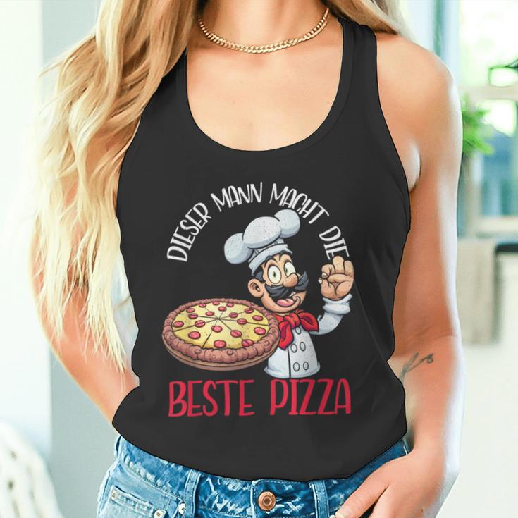 This Man Makes The Best Pizza Pizza Baker Tank Top