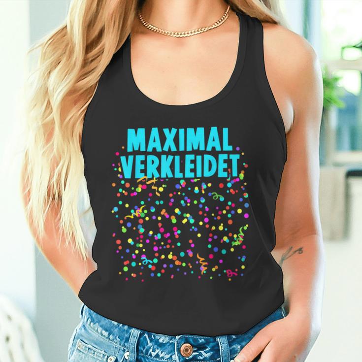 Maximally Dressed With Confetti Costume For Carnival Fancy Dress Tank Top